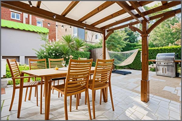 Appartement  114m² avec jardin + parking