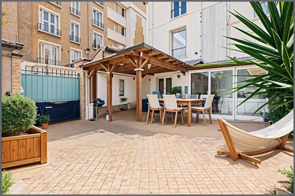Appartement  114m² avec jardin + parking