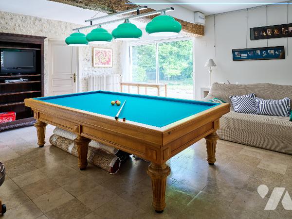 Propriété de 8 pièces, 168 m²+ 101 m²habitable, piscine chauffée, dépendances sur 6 453 m² de jardin