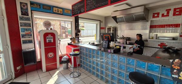 À VENDRE – RESTAURANT DE RESTAURATION RAPIDE – LE TRAIT (76580)
