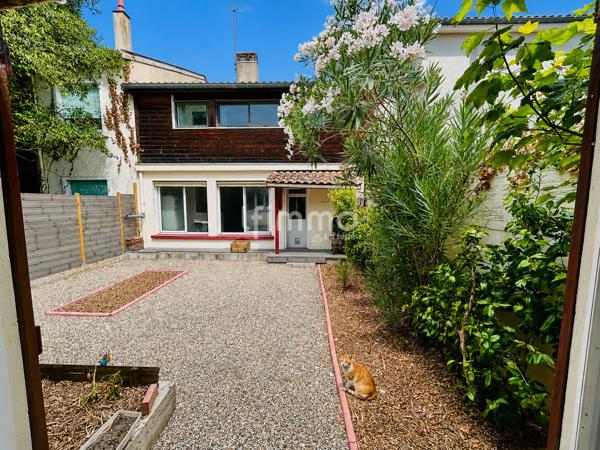 Maison de ville avec jardin et parking - 33400 Talence