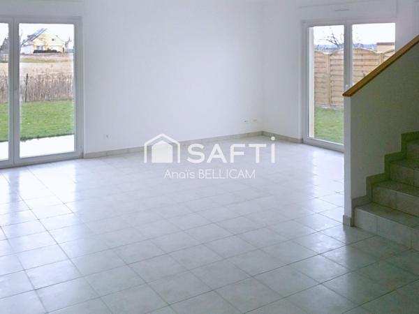 Maison familiale 106 m² avec sous-sol complet et garage indépendant à Fessenheim