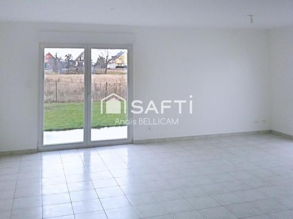 Maison familiale 106 m² avec sous-sol complet et garage indépendant à Fessenheim