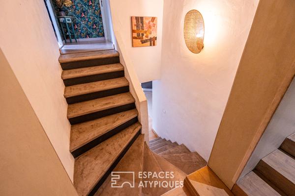 Propriété avec gîtes et maison familiale, deux piscines et jardin arboré