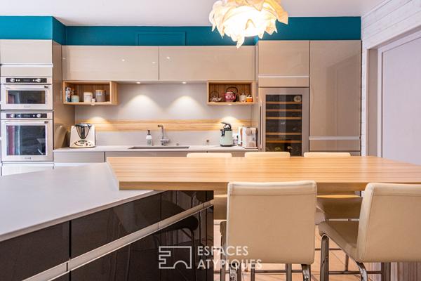 Propriété avec gîtes et maison familiale, deux piscines et jardin arboré