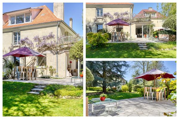 Maison familiale 6 chambres, lumineuse avec jardin plein sud – Domaine prisé