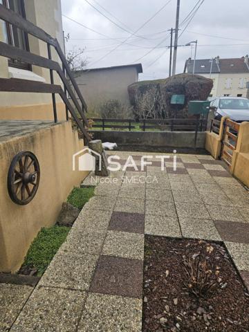 Maison mitoyenne,2 chambres,jardin,terrasse