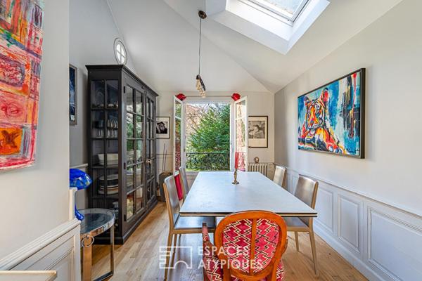 Meulière avec jardin arboré à deux pas de la gare de Clamart