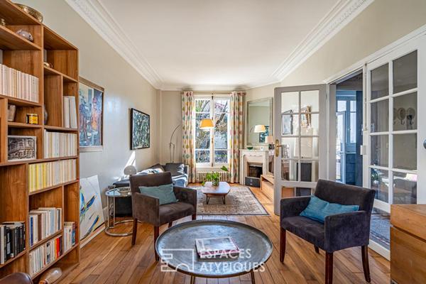 Meulière avec jardin arboré à deux pas de la gare de Clamart