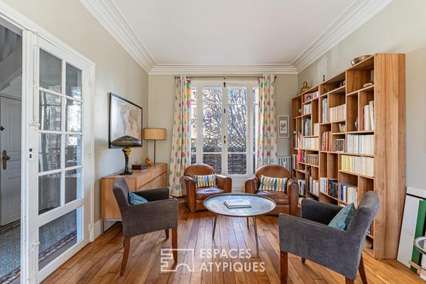 Meulière avec jardin arboré à deux pas de la gare de Clamart