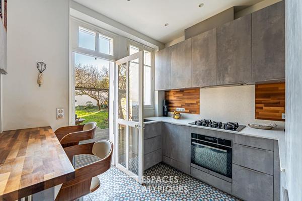 Meulière avec jardin arboré à deux pas de la gare de Clamart