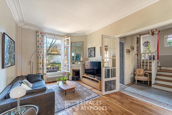 Meulière avec jardin arboré à deux pas de la gare de Clamart