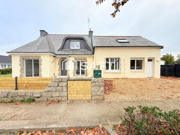 A Moréac, maison traditionnelle de 140 m2 dont logement attenant de 51 m2