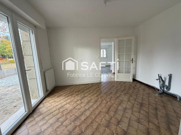 A Moréac, maison traditionnelle de 140 m2 dont logement attenant de 51 m2