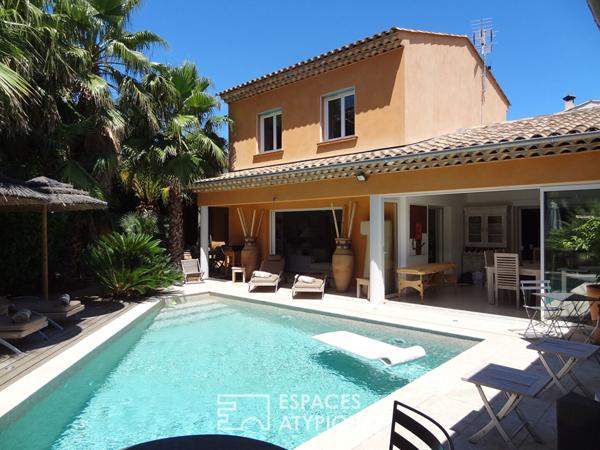 Villa avec piscine à l’ambiance Balinaise