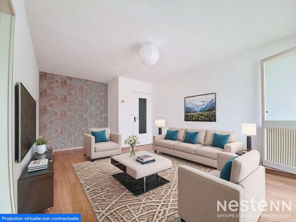 A Vendre : Appartement 2 chambres de 79.57 m² à Sainte Luce Sur Loire