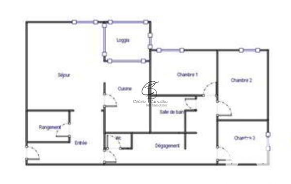 Appartement à vendre 4 pièces 84 m² Roissy-en-Brie