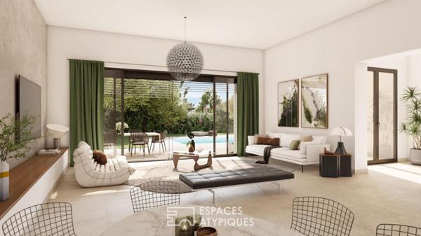 Maison cossue entièrement réhabilité