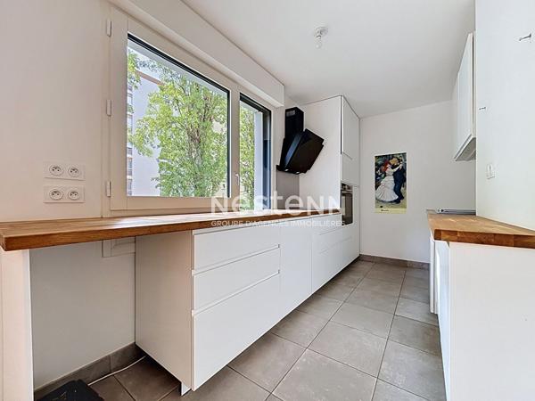 ISSY LES MOULINEAUX - QUARTIER LA FERME - Vente Appartement 3 pièces traversant avec balcon
