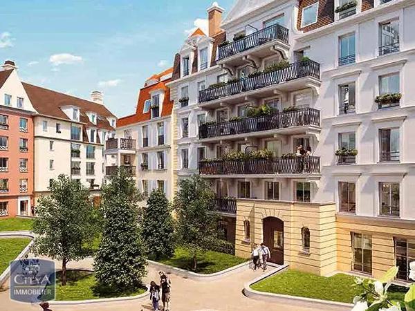 Appartement à louer 2 pièces 39.55m² Le Blanc-Mesnil (93150)