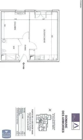 Appartement à louer 2 pièces 39.55m² Le Blanc-Mesnil (93150)