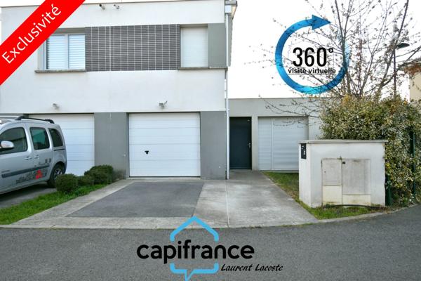 Maison à vendre 3 pièces TOURNEFEUILLE (31), proche Lac la Ramée - garage - jardin