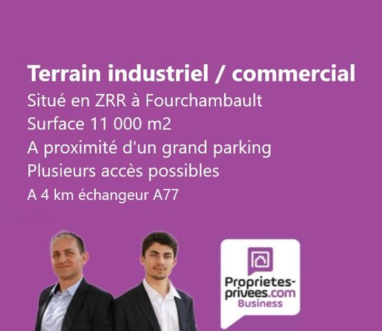 FOURCHAMBAULT - Terrain industriel ou commercial