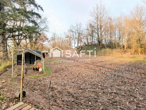 Maison 107 m², 3 chambres dépendances,11 hectares.