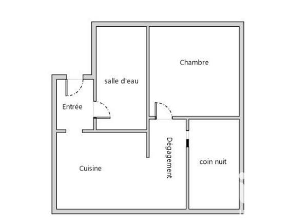 Appartement à vendre 2 pièces 26,3 m² Cauterets
