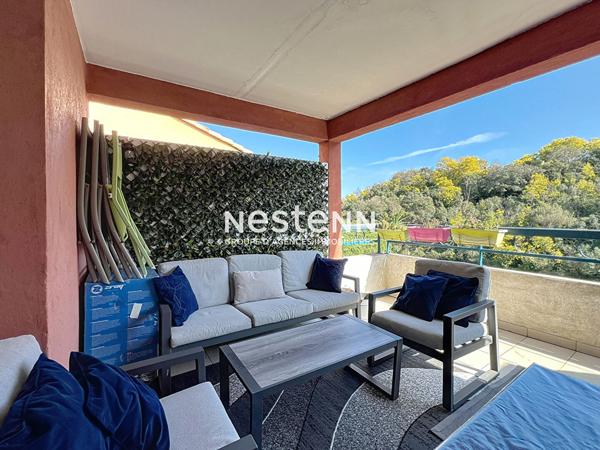 VALLAURIS - 4P - 85m² - Dernier étage - 2 parkings - Cave - Sud - Calme