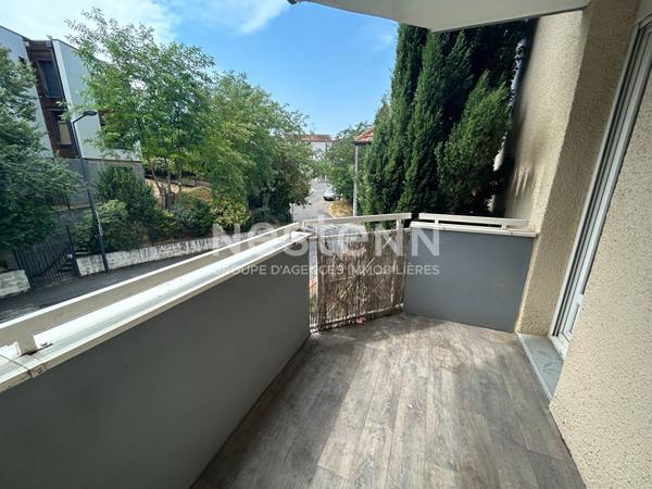 Toulouse  Rangueil 31400 appartement T2  de 36.26m2 - terrasse - parking couvert