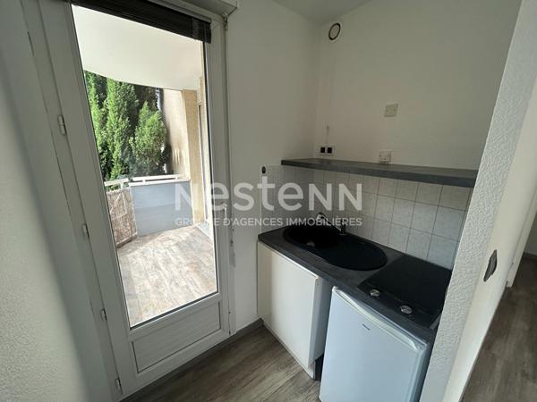Toulouse  Rangueil 31400 appartement T2  de 36.26m2 - terrasse - parking couvert