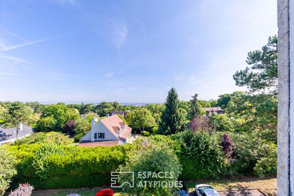 Grand appartement familial avec balcons sur parc à Rueil-Malmaison