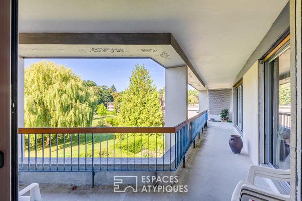 Grand appartement familial avec balcons sur parc à Rueil-Malmaison