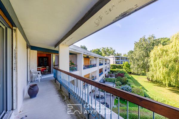 Grand appartement familial avec balcons sur parc à Rueil-Malmaison