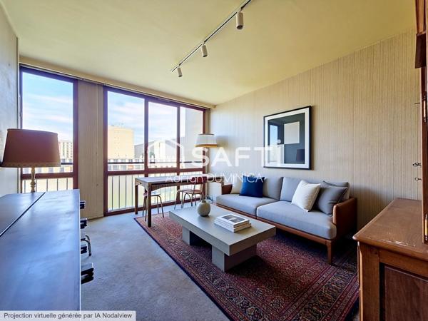 Appartement avec belle vue dégagée sur plan d'eau