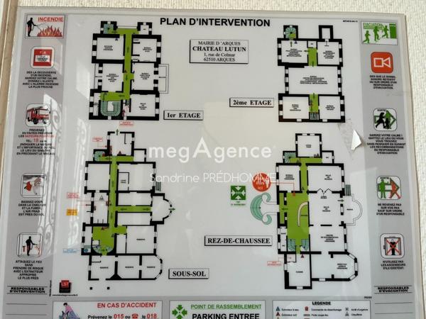 Bureaux à ARQUES, 62510 - 17 pièces 550m²