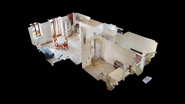 Appartement traversant, T3, à Le Pont de Beauvoisin Savoie, Une Opportunité à Saisir