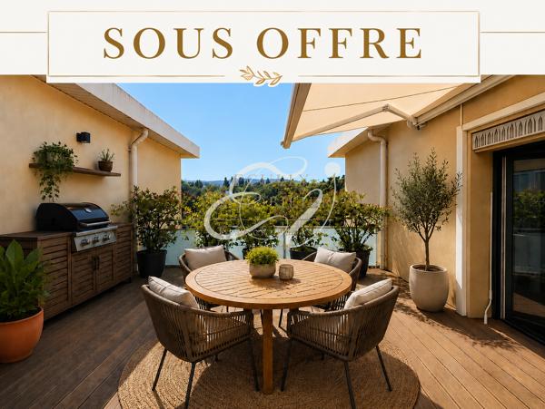 Appartement d'exception de 128 m² dernier étage – 3 chambres dont suite parentale, terrasse, balcon, double ga