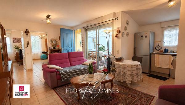 Maison T3 avec véranda, jardinet, parking et piscine - Résidence senior sécurisée - Villegly