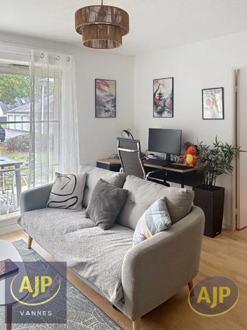 Appartement à louer Ploeren : 2 pièces, 39m² avec 1 chambre(s) à 567€ - AJP Immobilier Vannes