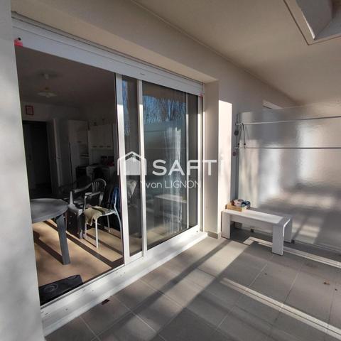 Centre ville Studio grand balcon plein sud + parking