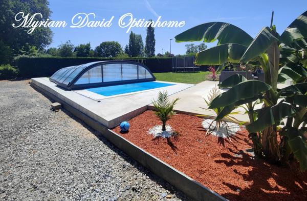 ✨ Élégante maison rénovée avec piscine et grand garage à Rostrenen