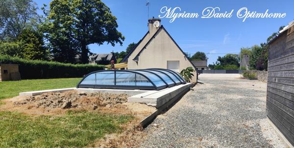 ✨ Élégante maison rénovée avec piscine et grand garage à Rostrenen