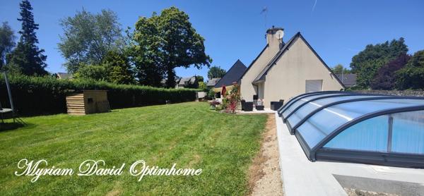 ✨ Élégante maison rénovée avec piscine et grand garage à Rostrenen