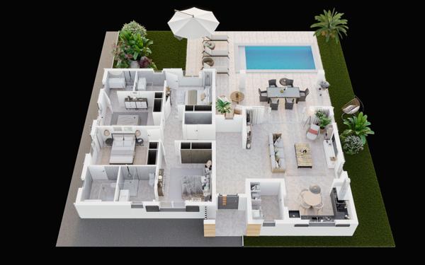 Maison à vendre    5 pièces •  Saint-François