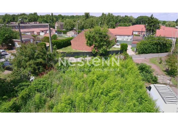 Terrain Somain 37 000 euros de 419 m² , façade de 15m² 34900 euros