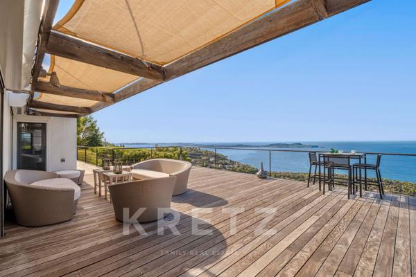 Villa contemporaine avec vue mer panoramique — La Californie, Carqueiranne