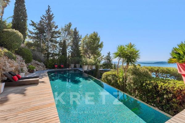 Villa contemporaine avec vue mer panoramique — La Californie, Carqueiranne