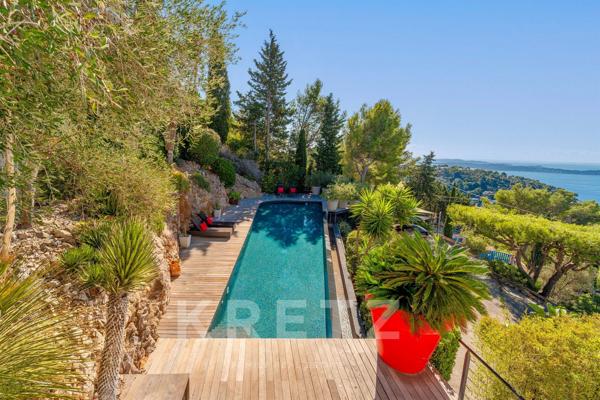 Villa contemporaine avec vue mer panoramique — La Californie, Carqueiranne